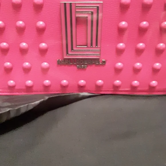 Karl Lagerfeld Paris Simone Raspberry Crossbody bag - Picture 4 of 7